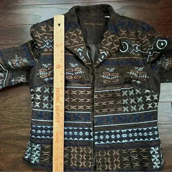 Coldwater Creek Vintage Embellished Jacket - Picture 9 of 10